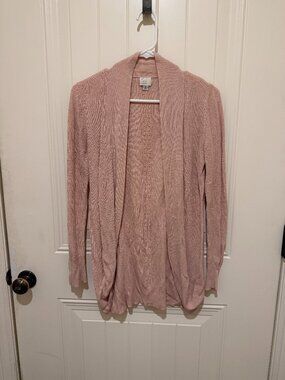 A New Day (Target) Open Lightweight Cardigan - Soft Pink - Size Medium